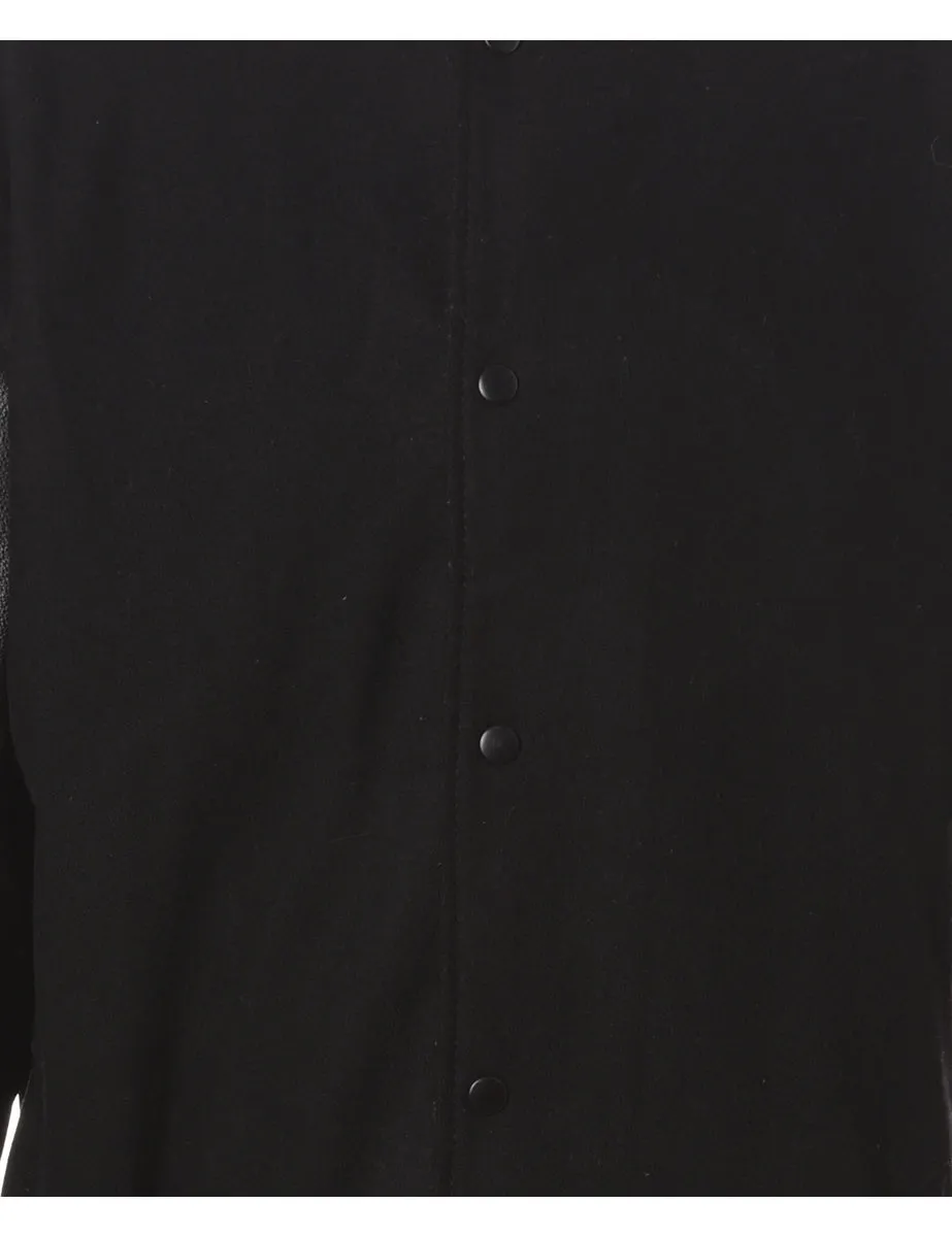 1980s Popper Front Team Jacket - L