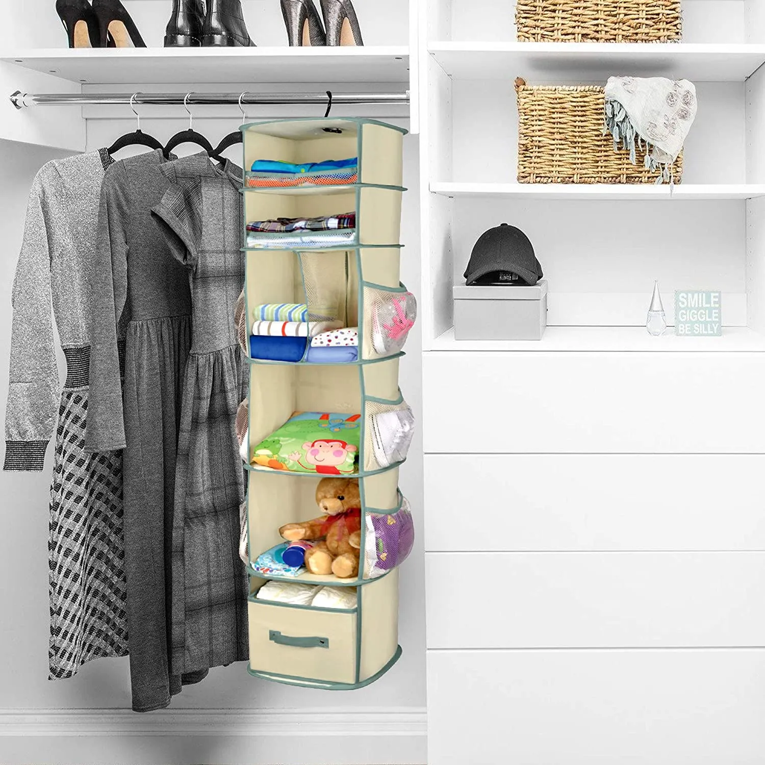 6-Pocket Smart Carousel Organizer