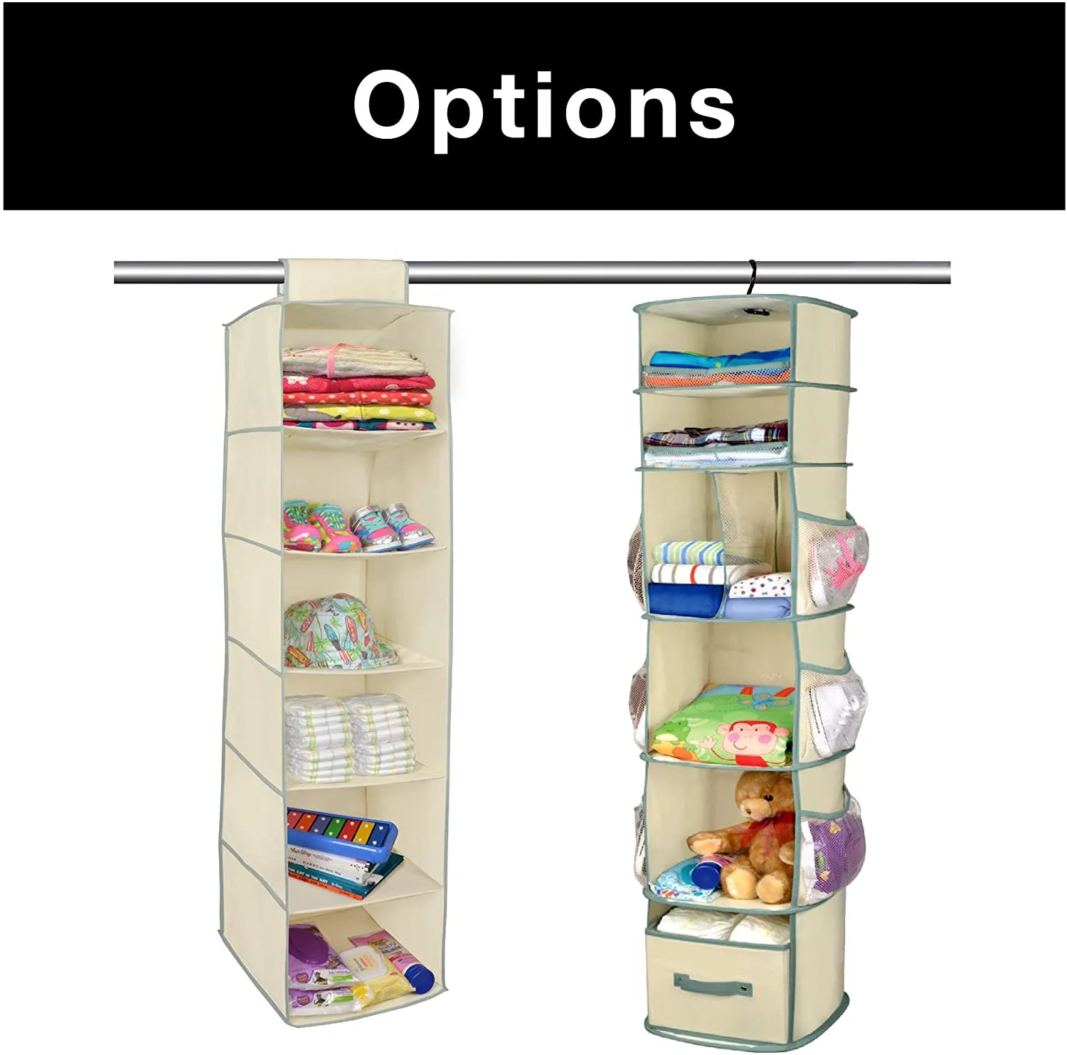 6-Pocket Smart Carousel Organizer