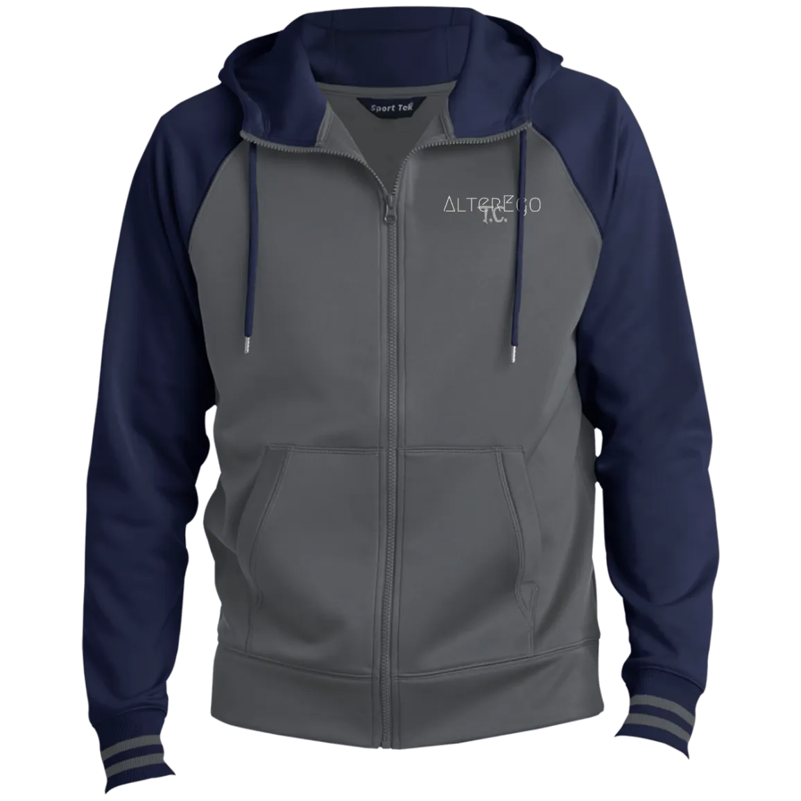 AlterEgo Men's Performance Full-Zip Hooded Jacket