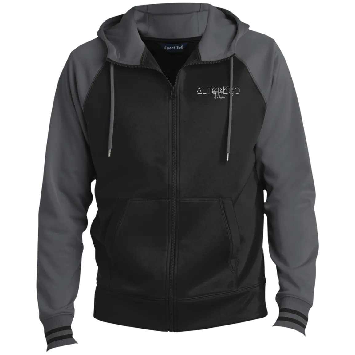 AlterEgo Men's Performance Full-Zip Hooded Jacket