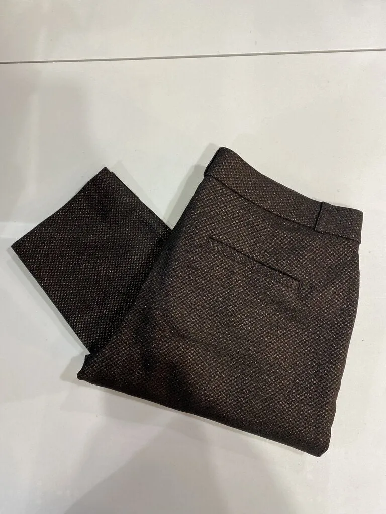 Banana Republic (outlet) Sloan bronze fibres pants 6