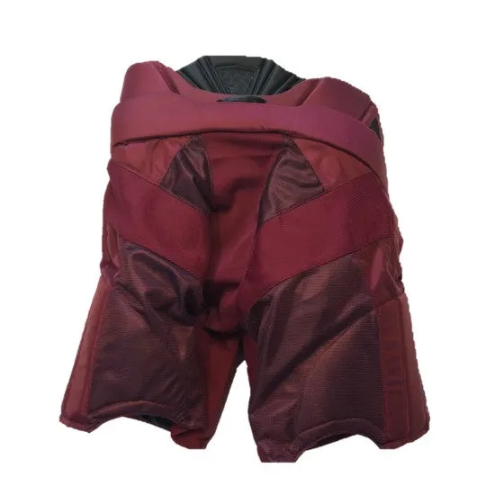 Bauer Pro Stock Hockey Goalie Pant - NCAA - Maroon