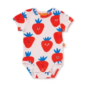 Berry Cosy Short Sleeve Bodysuit