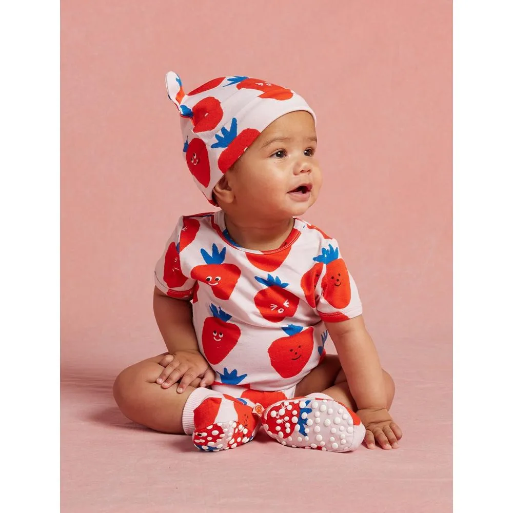 Berry Cosy Short Sleeve Bodysuit