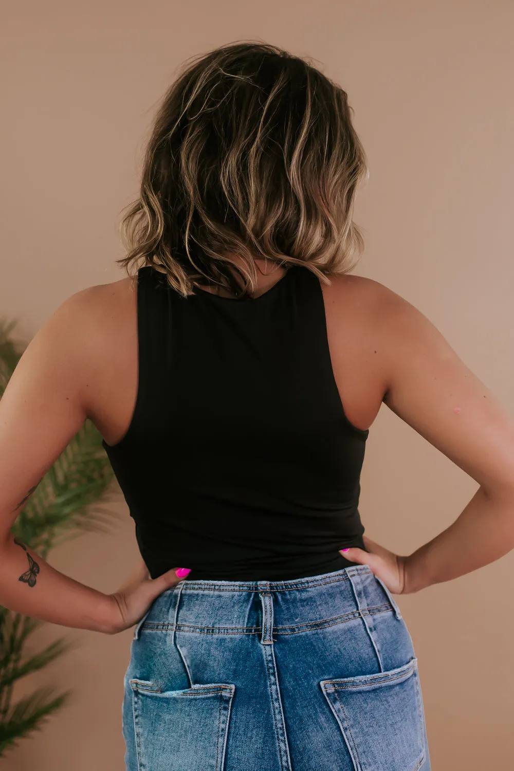 Better Than Ever Bodysuit, Black