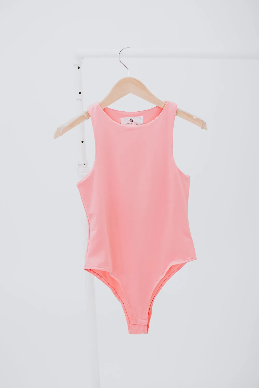 Better Than Ever Bodysuit, Neon Pink