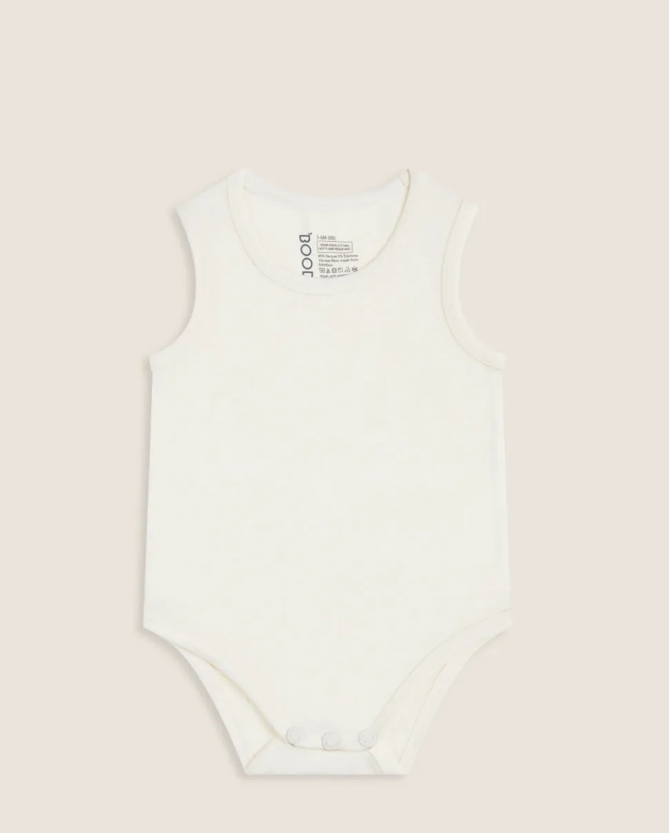 Boody Baby Organic Sleeveless Bodysuits