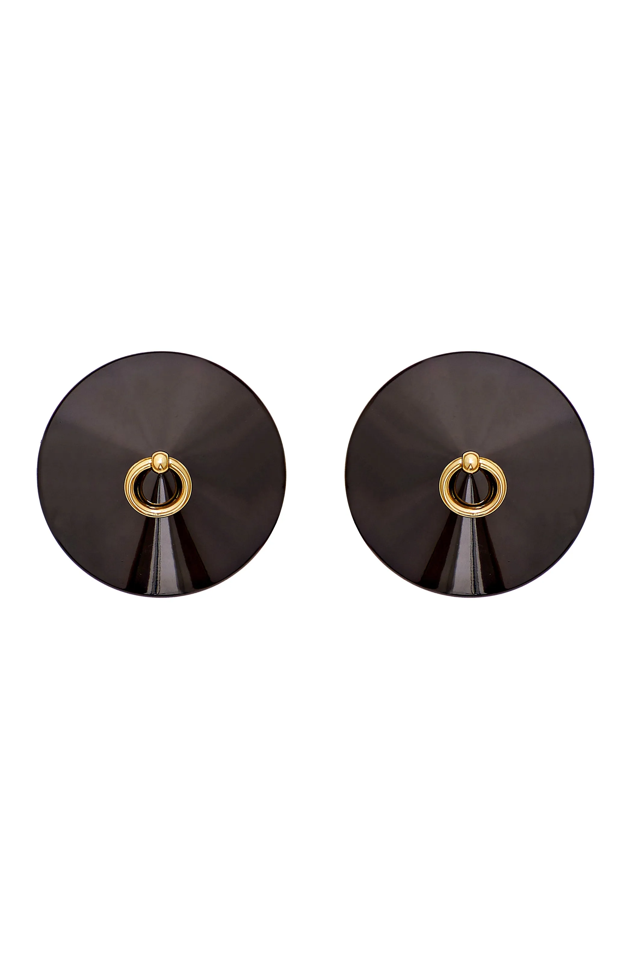 Bordelle 'O' Gunmetal Nipplets