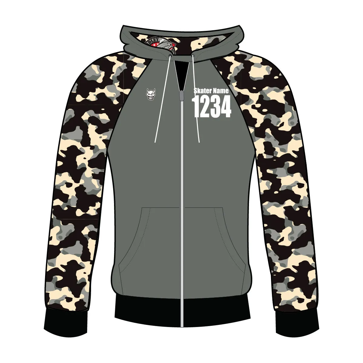 Bradley Bombshells: Hooded Track Jacket