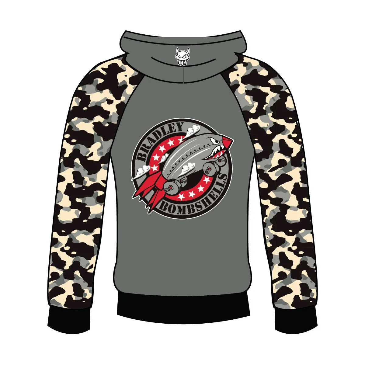 Bradley Bombshells: Hooded Track Jacket
