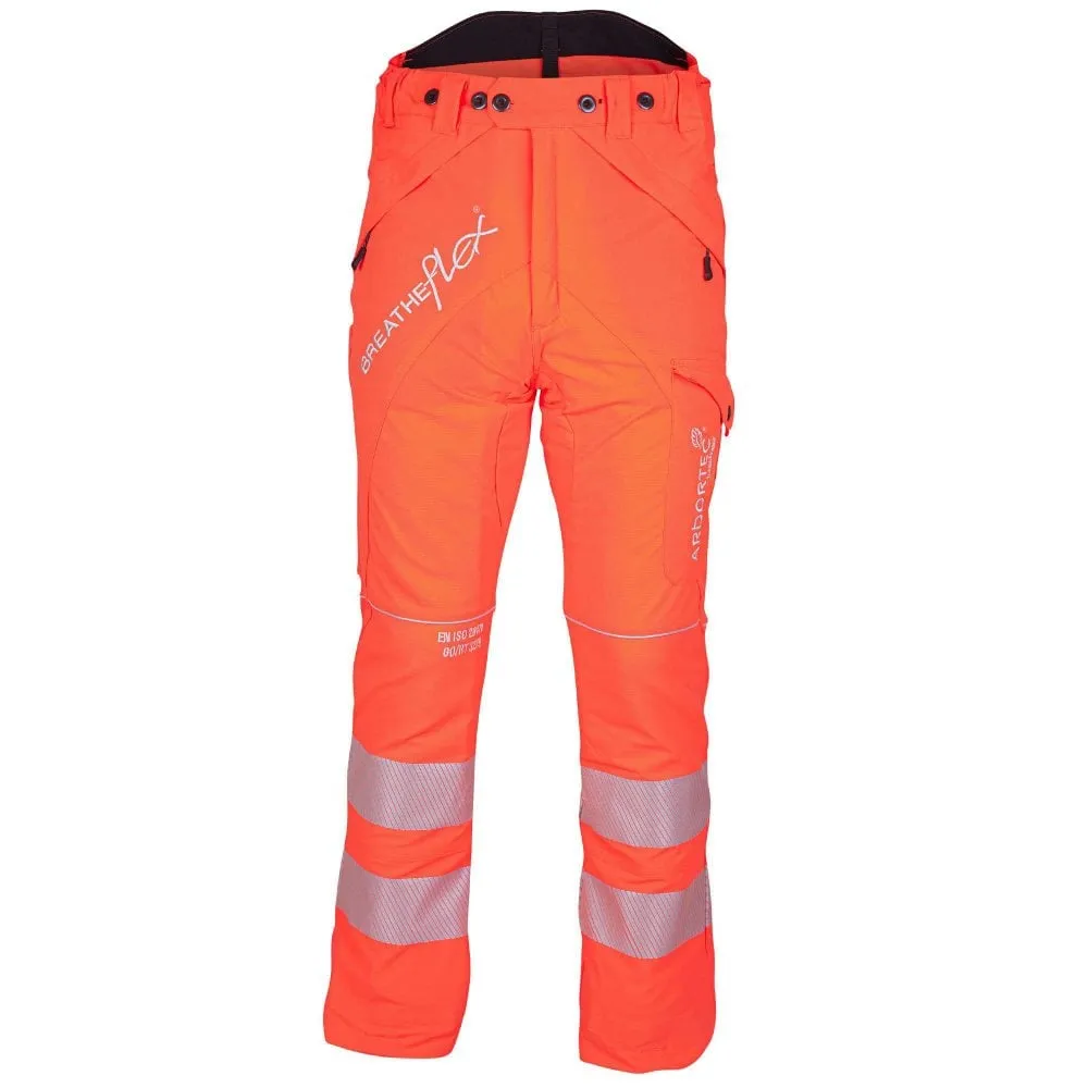 Breatheflex Chainsaw Trousers Design C Class 3 Hi-Vis Orange