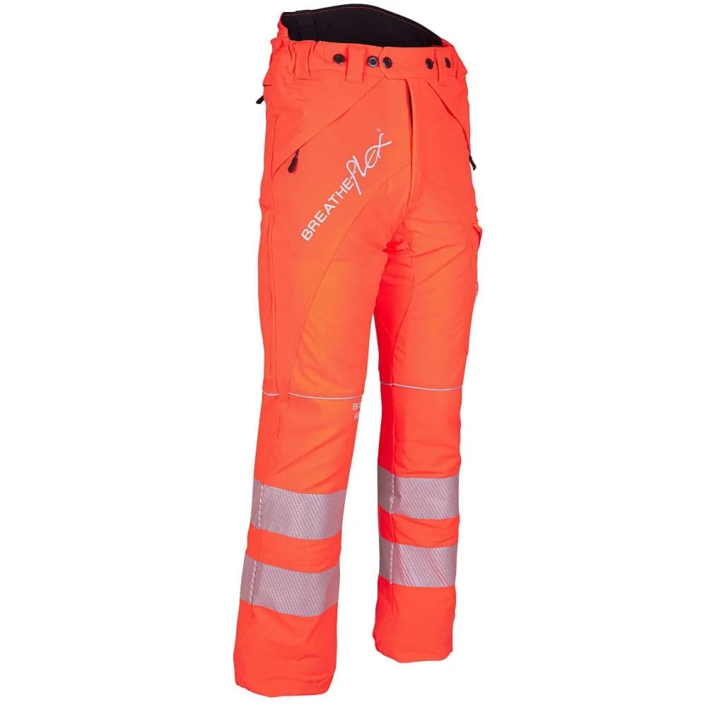 Breatheflex Chainsaw Trousers Design C Class 3 Hi-Vis Orange