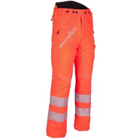 Breatheflex Chainsaw Trousers Design C Class 3 Hi-Vis Orange