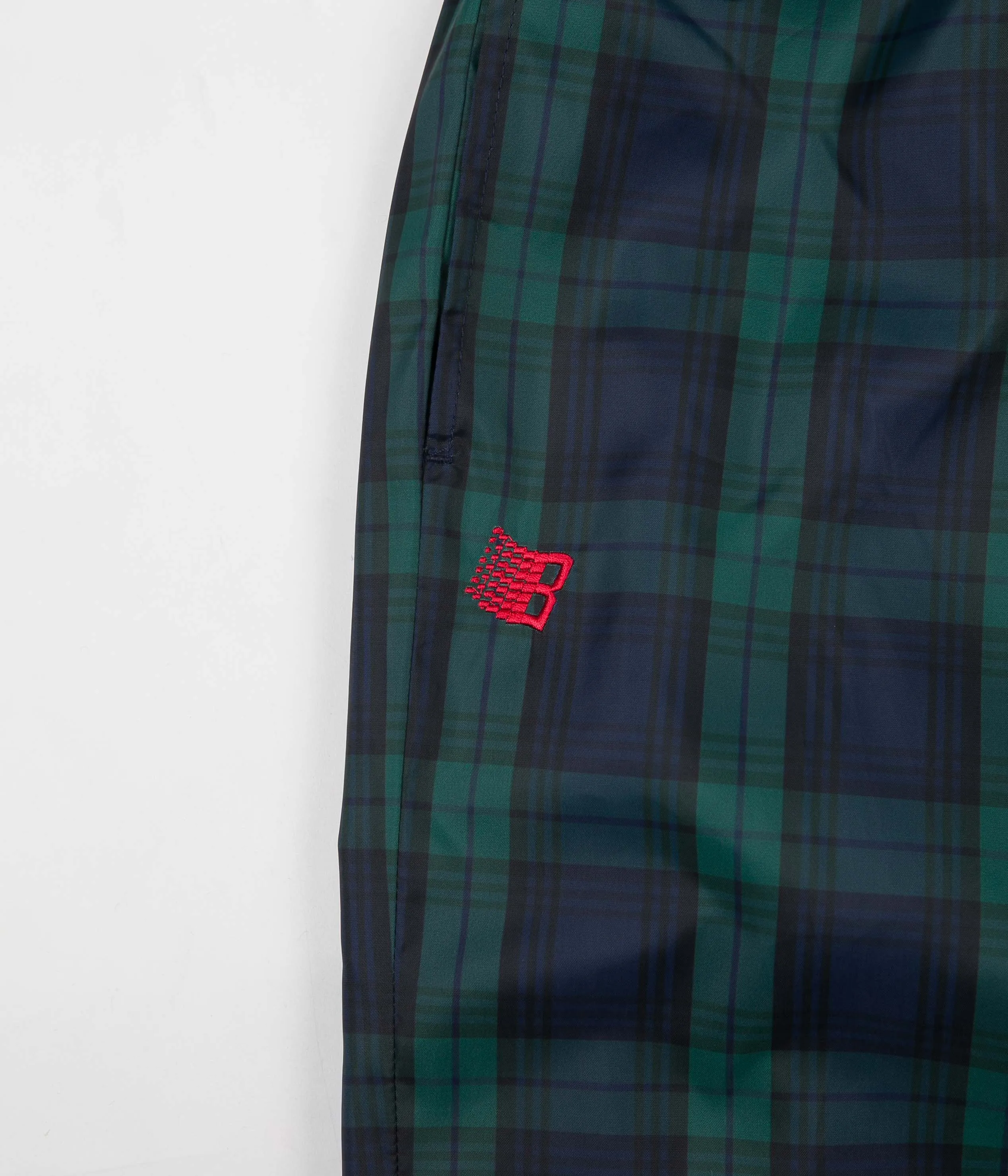 Bronze 56K Plaid Track Pants - Navy / Green
