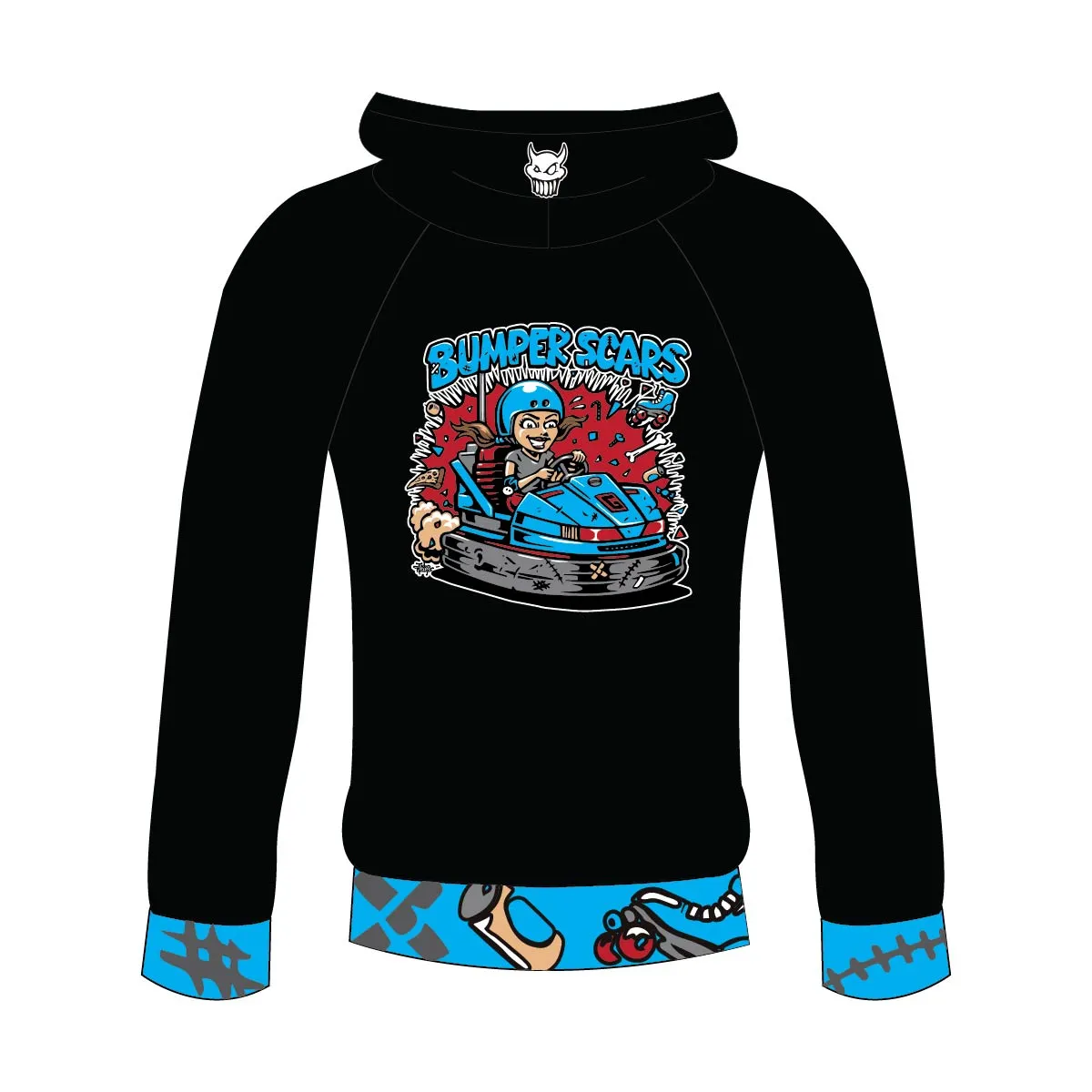 Bumper Scars: Hooded Track Jacket