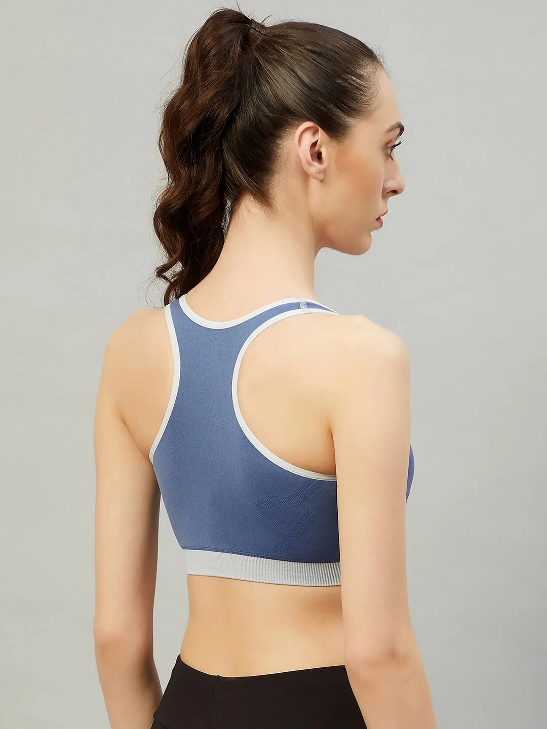 C9 Airwear Seamless Sports Bra For Girls - Black