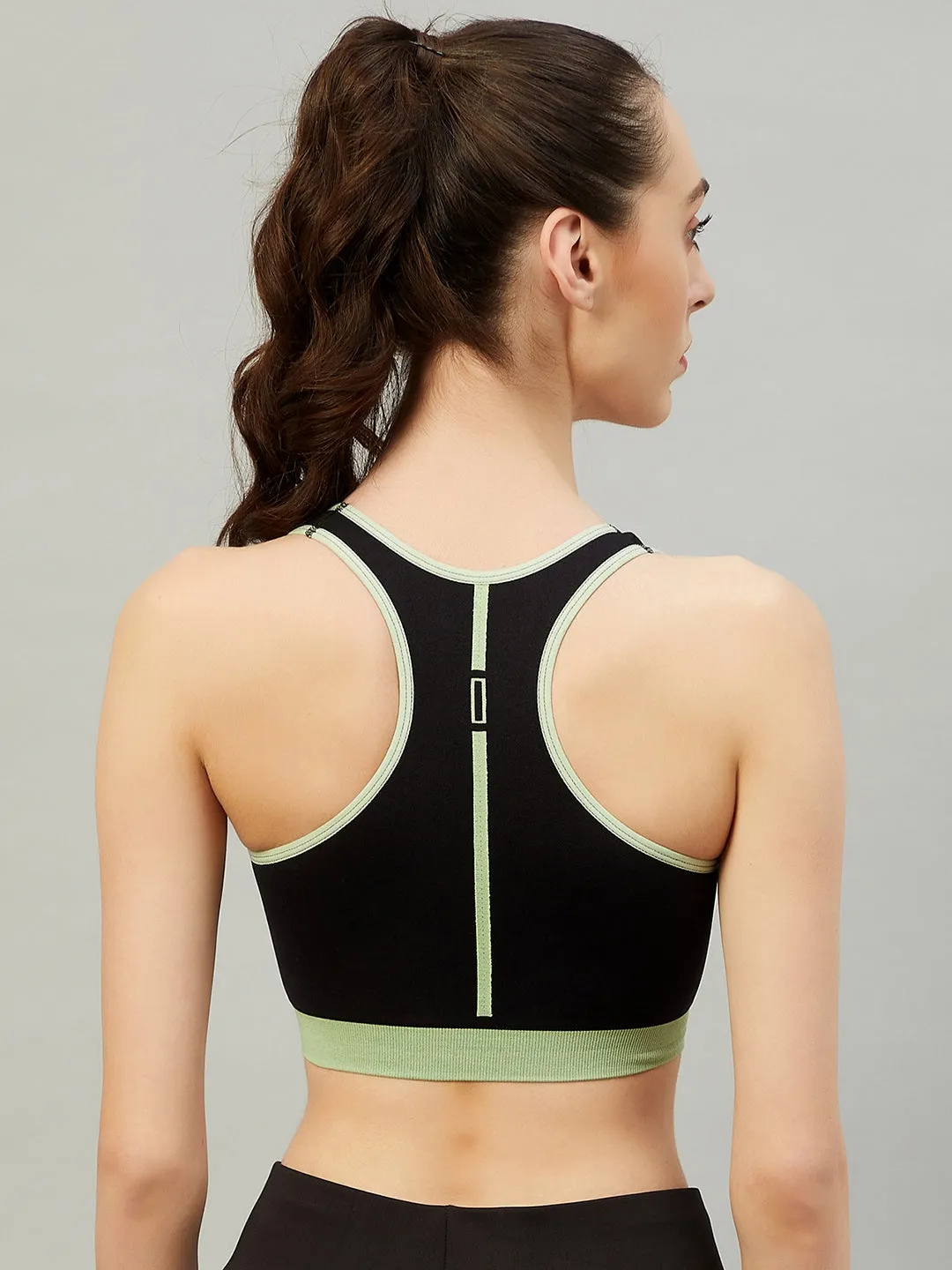 C9 Airwear Seamless Sports Bra For Girls - Black