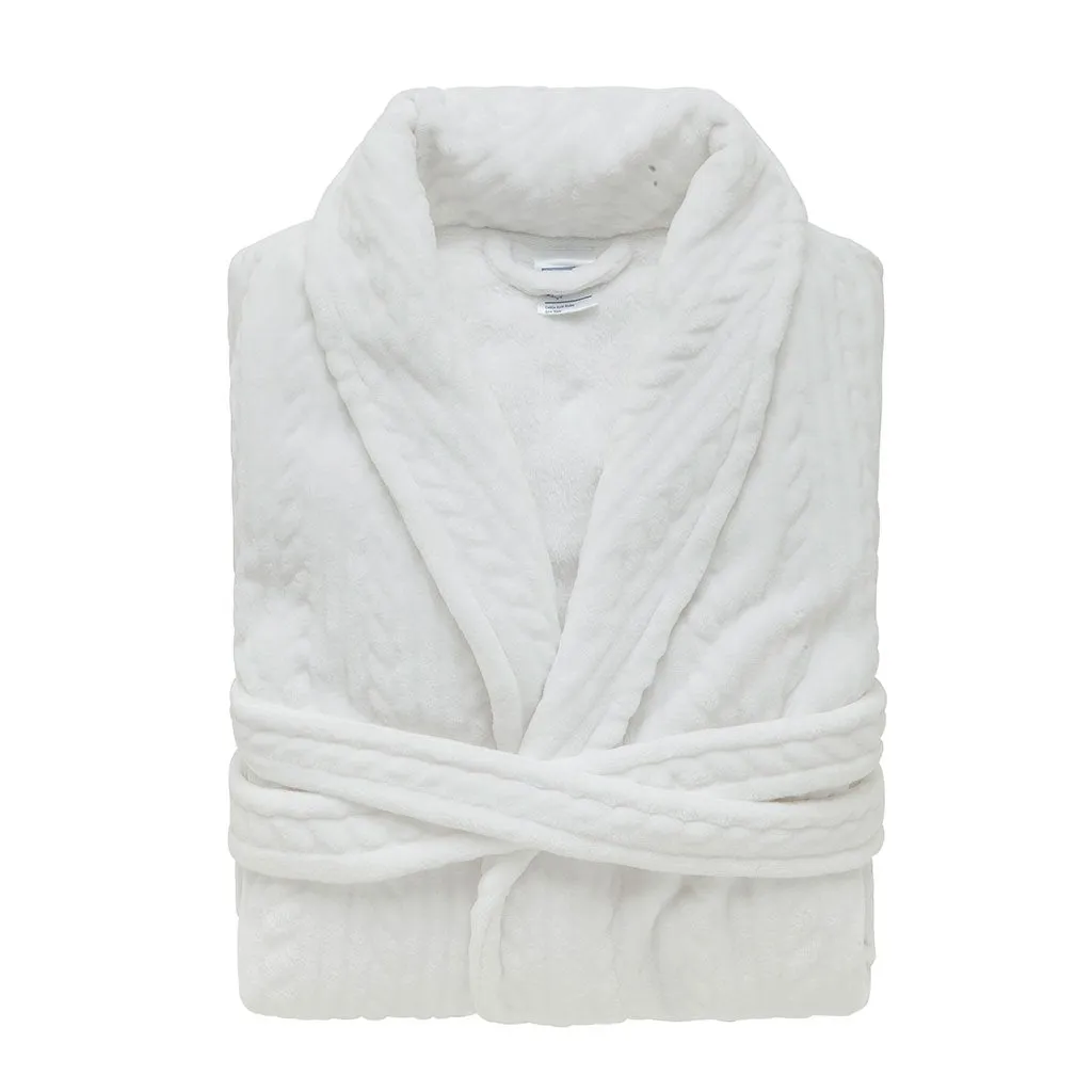 CABLE KNIT ROBE