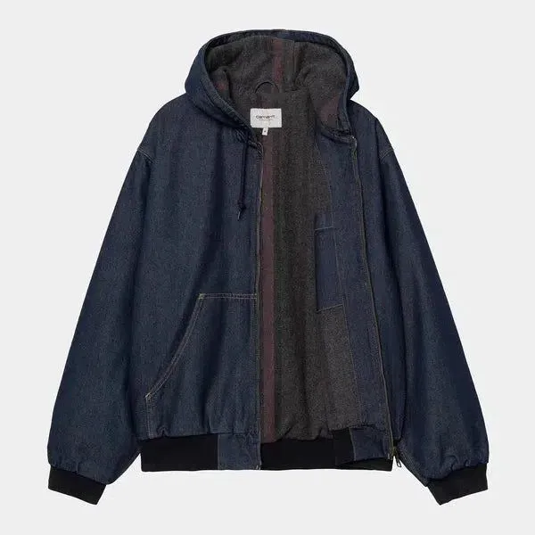 Carhartt WIP OG Active Jacket Winter Blue One Washed Denim