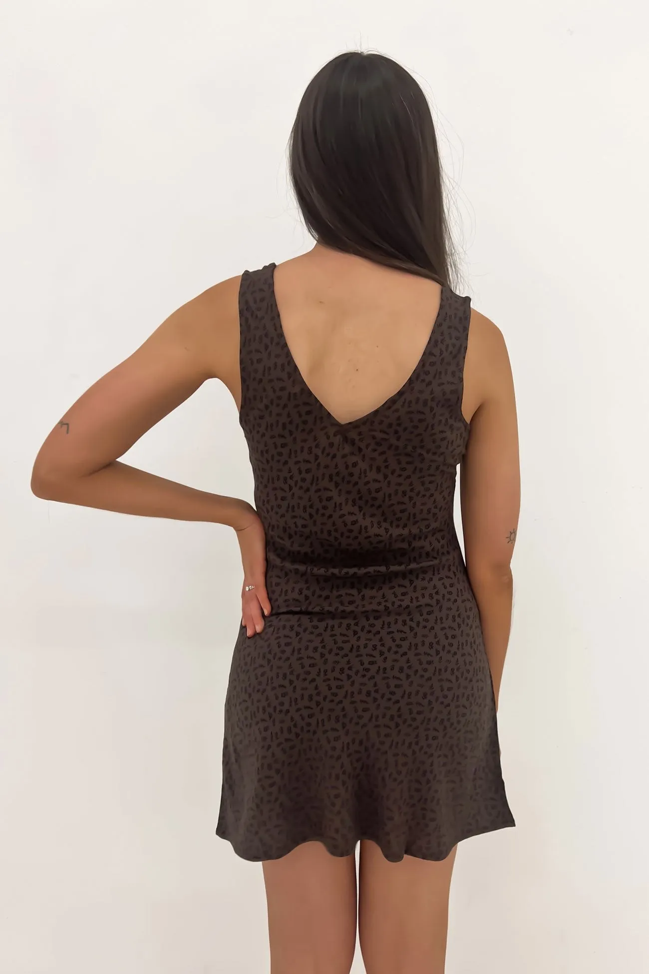 Cassia Mini Dress Black