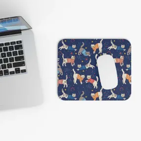 Cats in Sweaters Mouse Pad