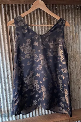 CHROME SINGLET - BRONZE BUTTERFLIES