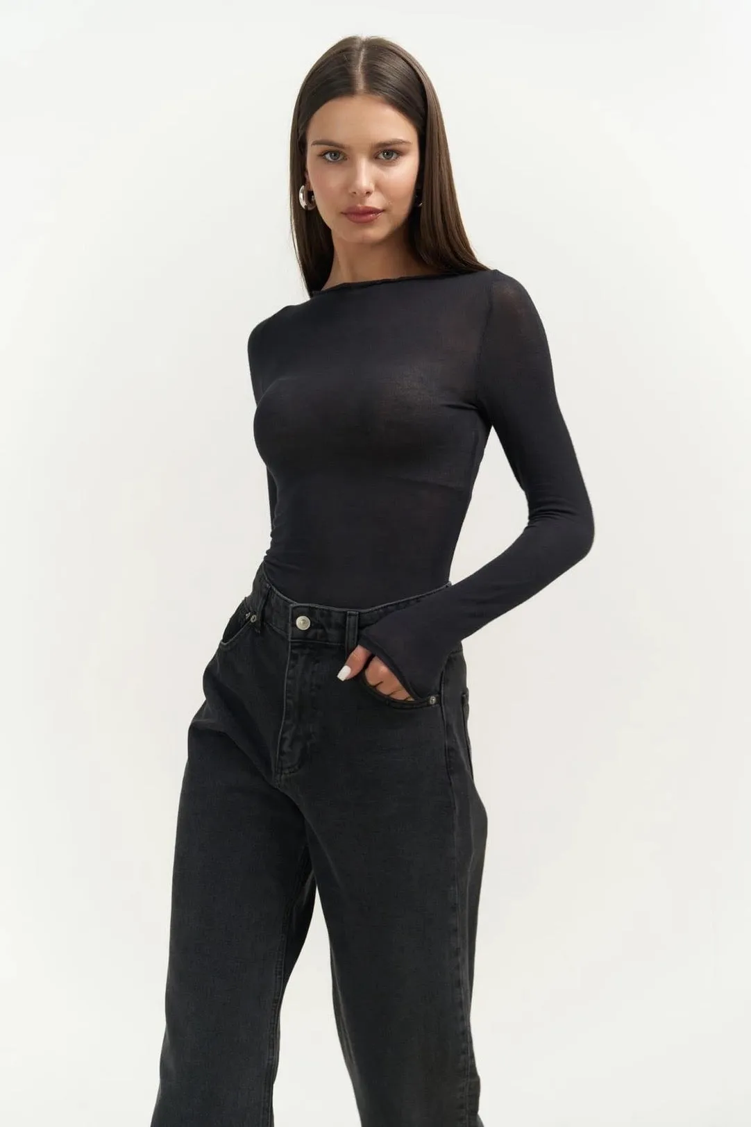 Classic Wardrobe Essential Gray Wash Jeans