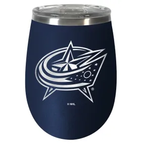 Columbus Blue Jackets 10 oz. BLUSH Wine Tumbler