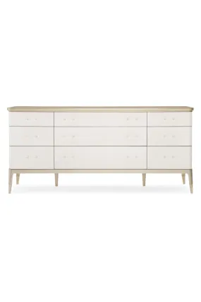 Cream Shagreen Dresser | Caracole Dreamy