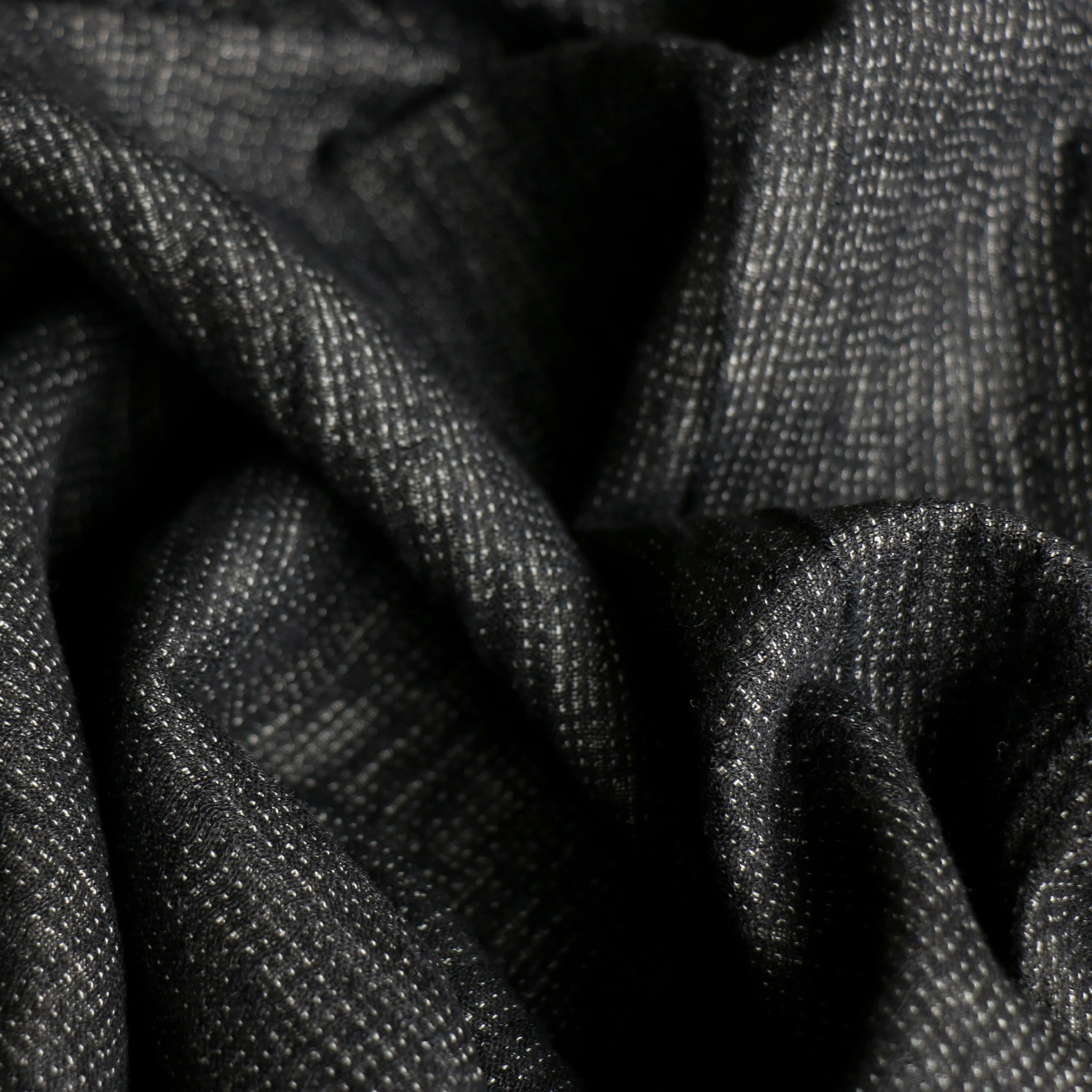 Dashing Black Linen