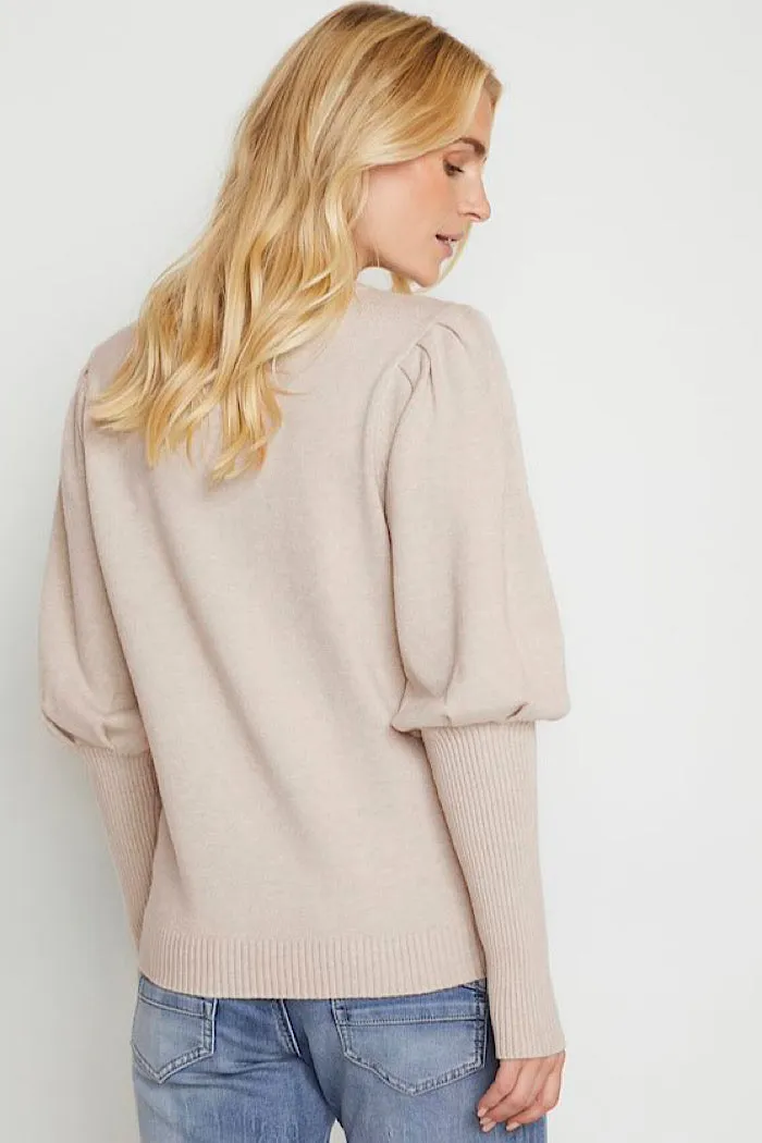 DELA KNIT PULLOVER - SILVER CLOUD - FINAL CLEARANCE