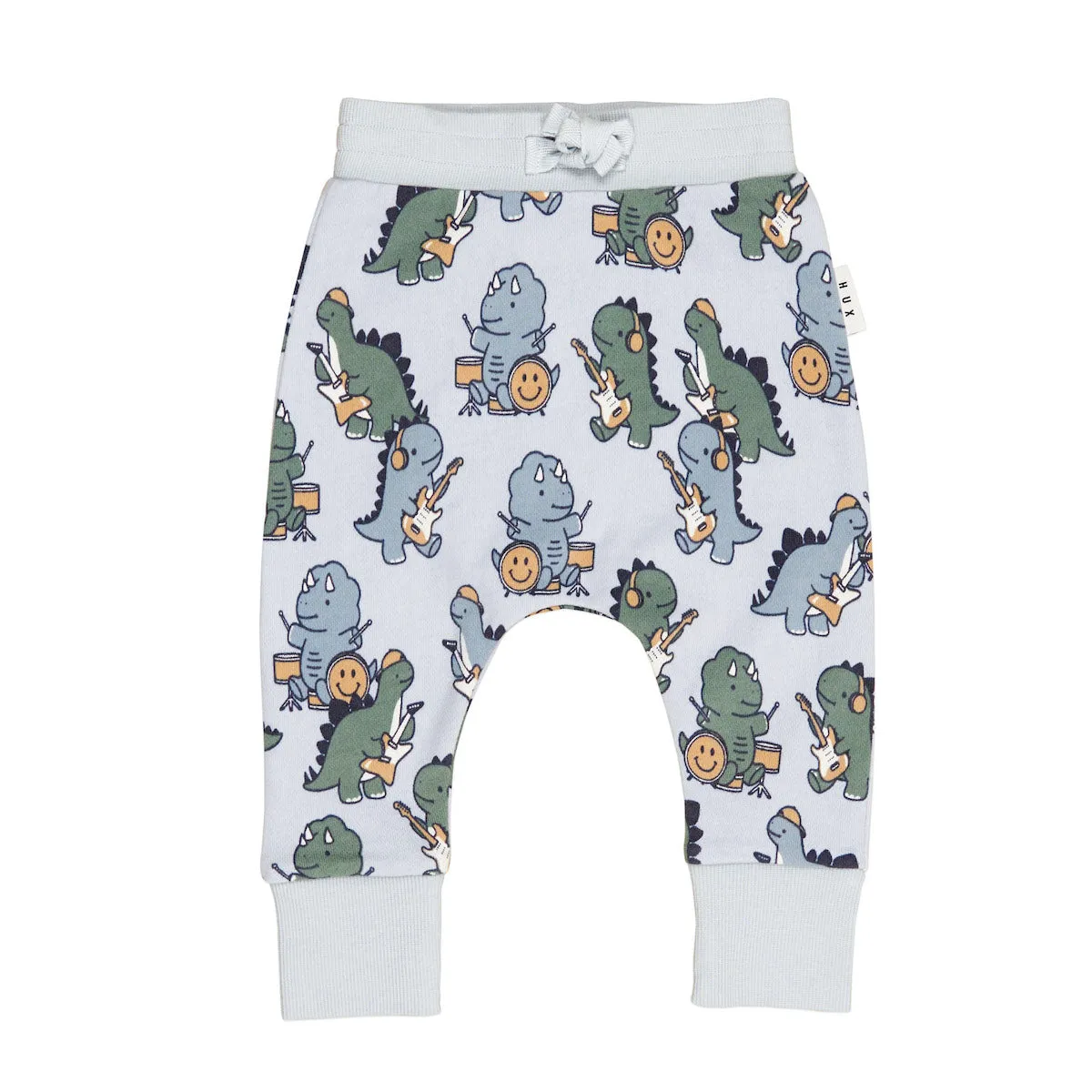 Dino Band Drop Crotch Pants