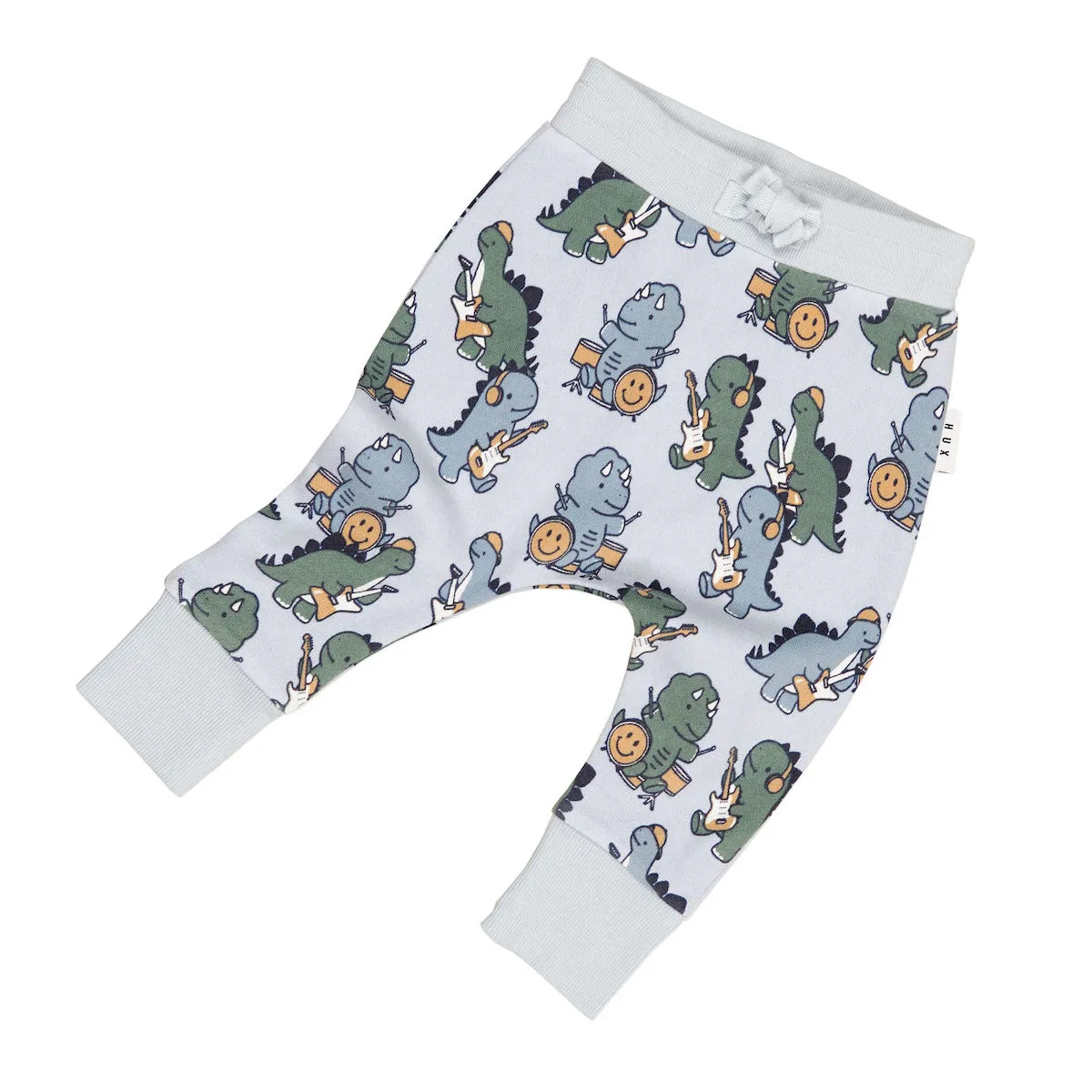 Dino Band Drop Crotch Pants