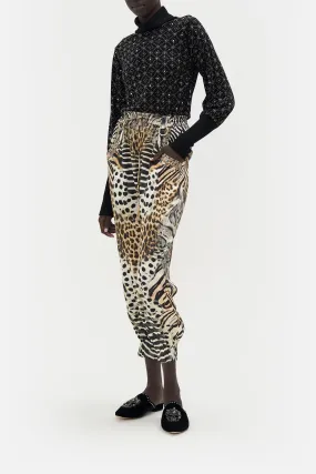 DROP CROTCH TRACK PANT FOR THE LOVE OF LEO