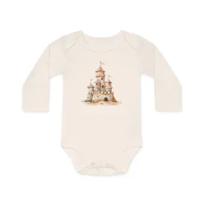 Enchanted Castle Baby Long-Sleeve Organic Bodysuit