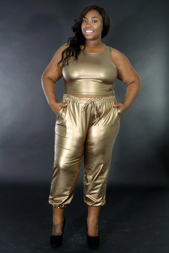 Faux Leather Pants