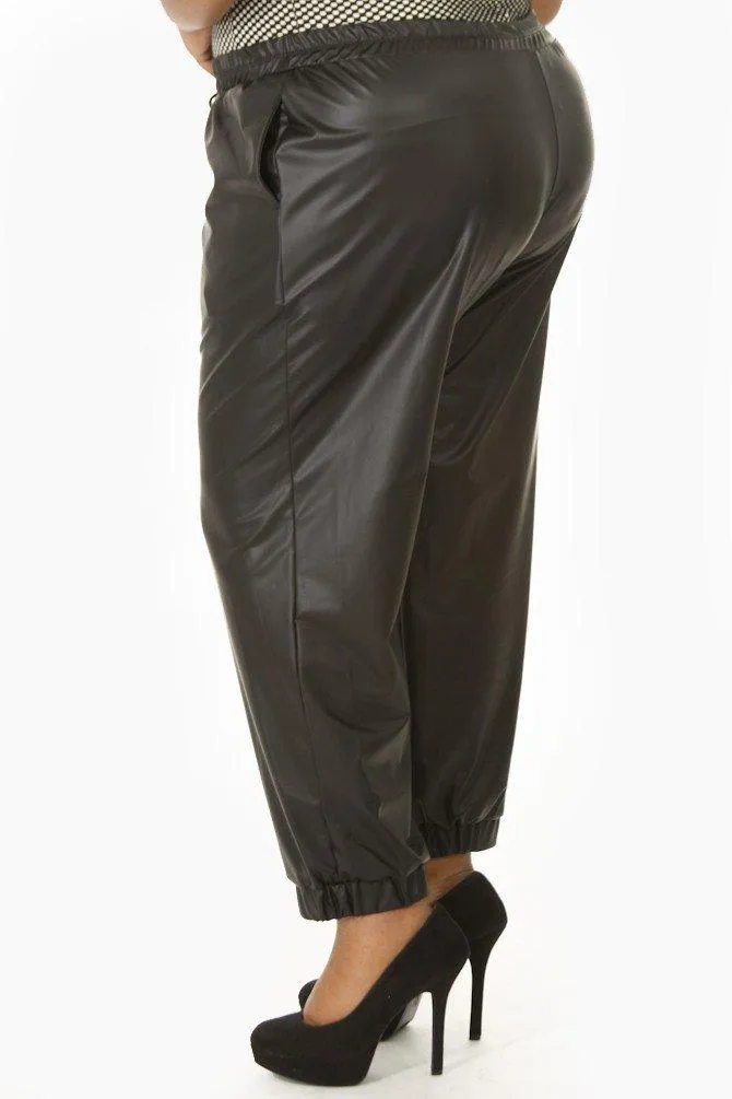 Faux Leather Pants