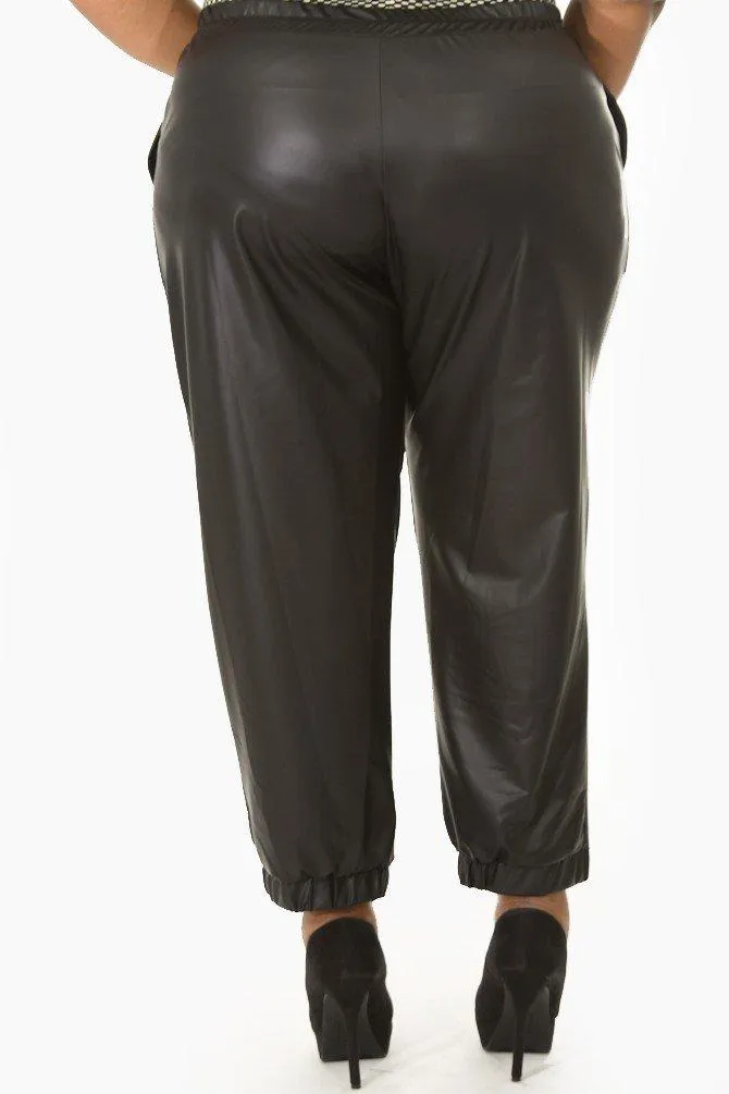Faux Leather Pants