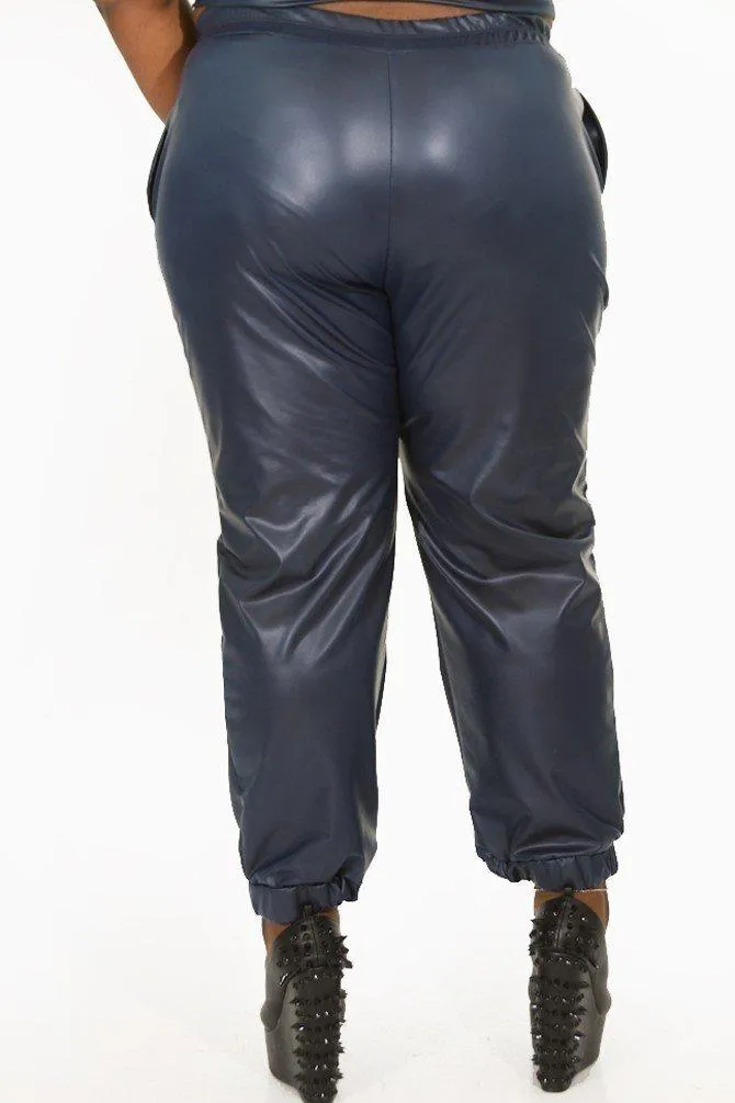 Faux Leather Pants