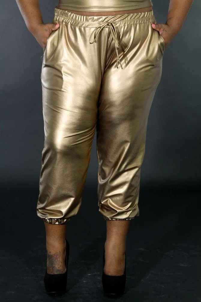 Faux Leather Pants