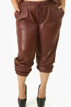 Faux Leather Pants