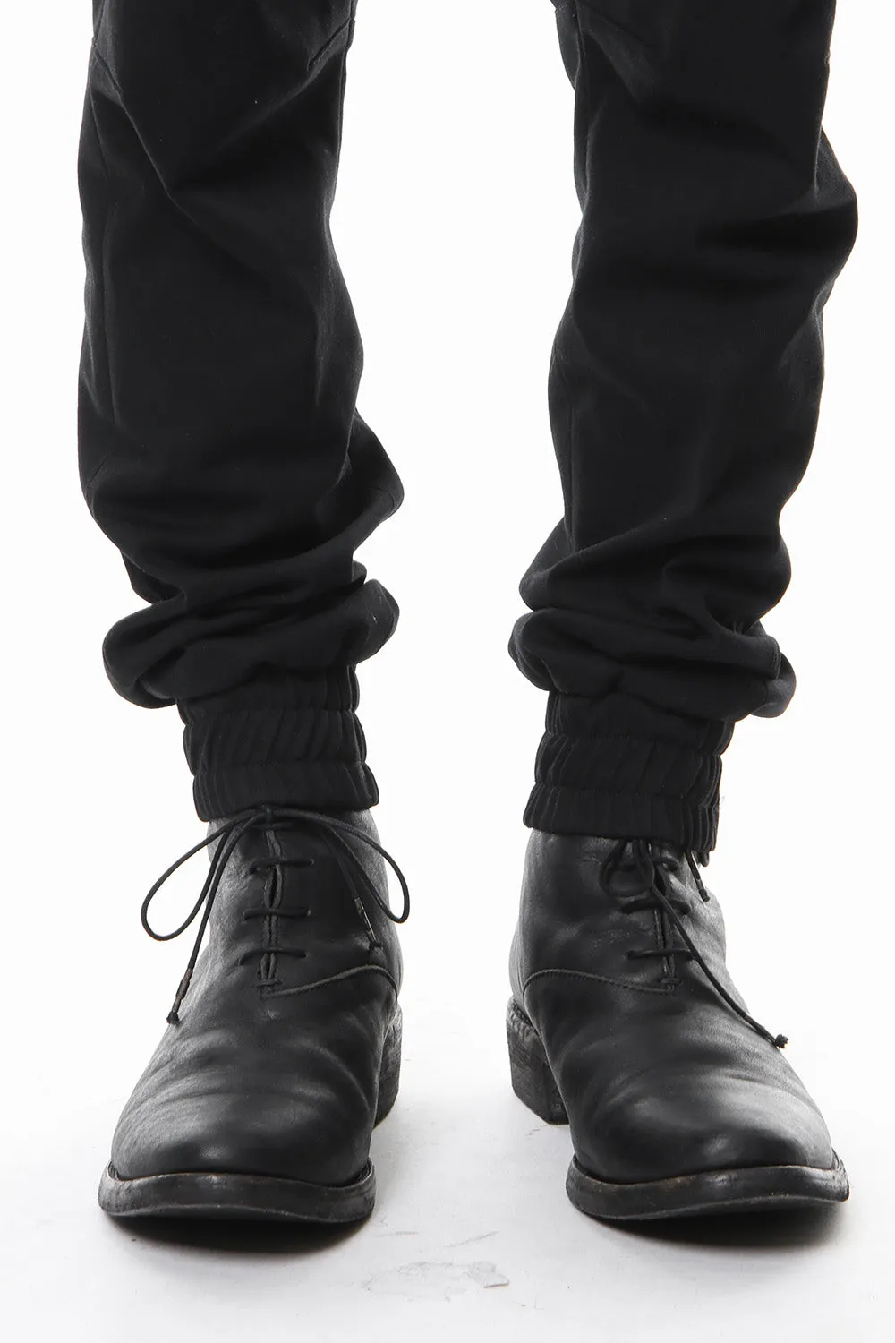Flap bag drop crotch pants jog - ST107-0079S