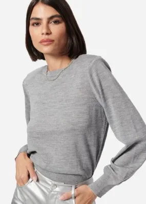 Gama Sweater ~ Silver Metallic