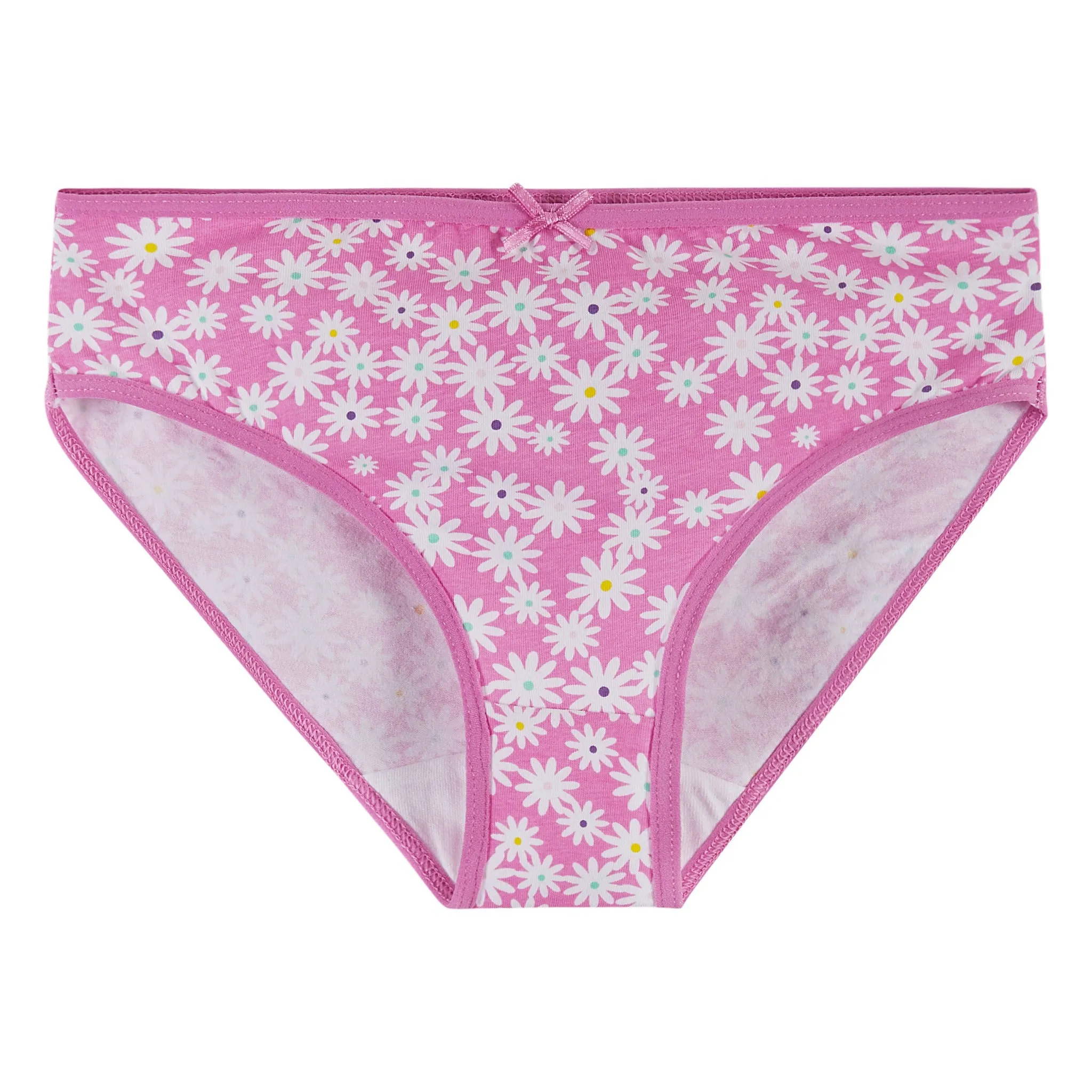 Girls Eight Pack Bikini Briefs | Fun Looks Set 2