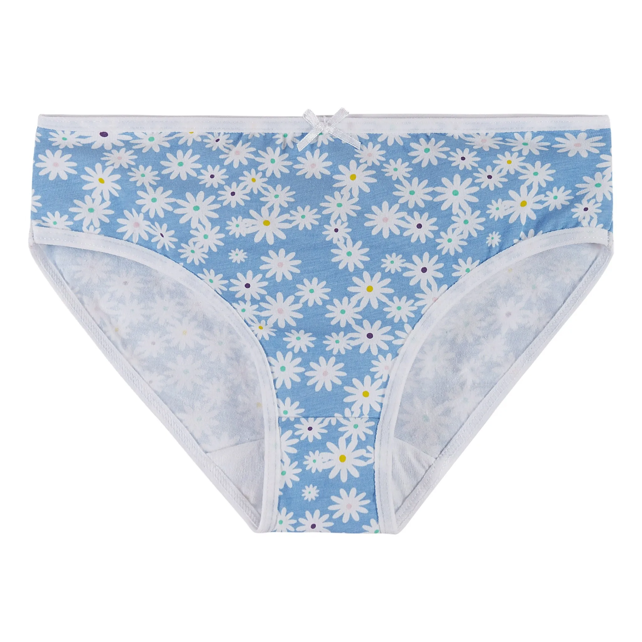 Girls Eight Pack Bikini Briefs | Fun Looks Set 2