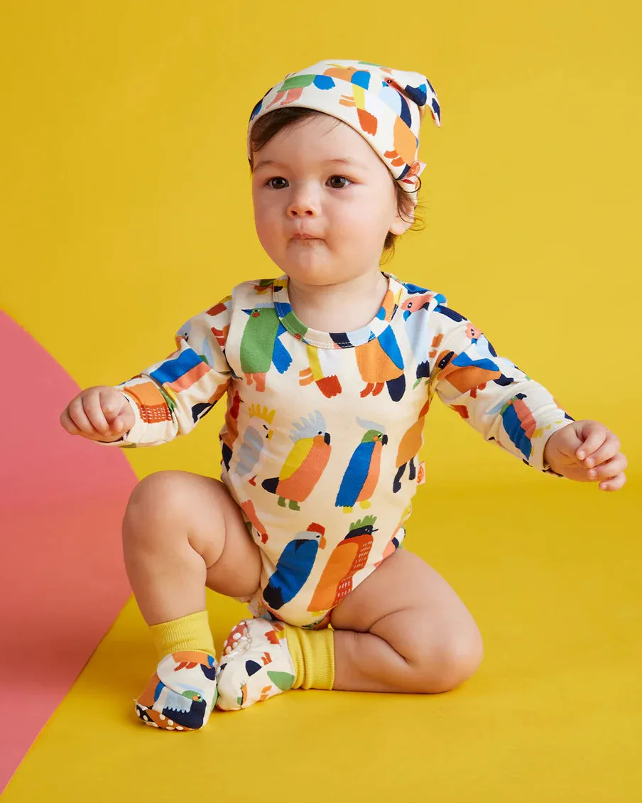 Halcyon Nights - Long Sleeve Bodysuit - Flamin' Galahs