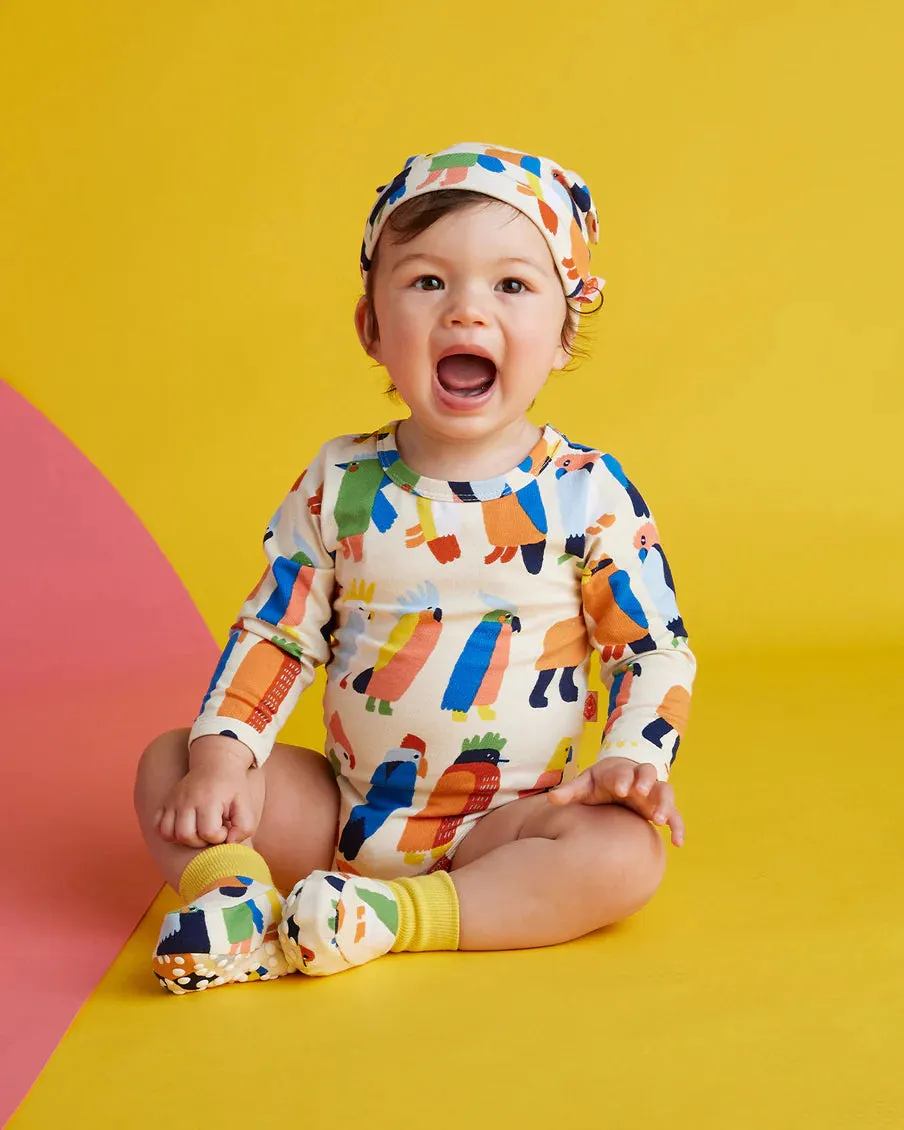 Halcyon Nights - Long Sleeve Bodysuit - Flamin' Galahs