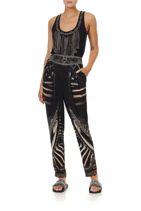 HAREM PANTS WITH FRONT PLEATS QUECHUA KING