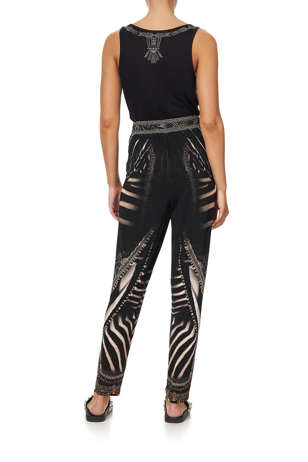 HAREM PANTS WITH FRONT PLEATS QUECHUA KING
